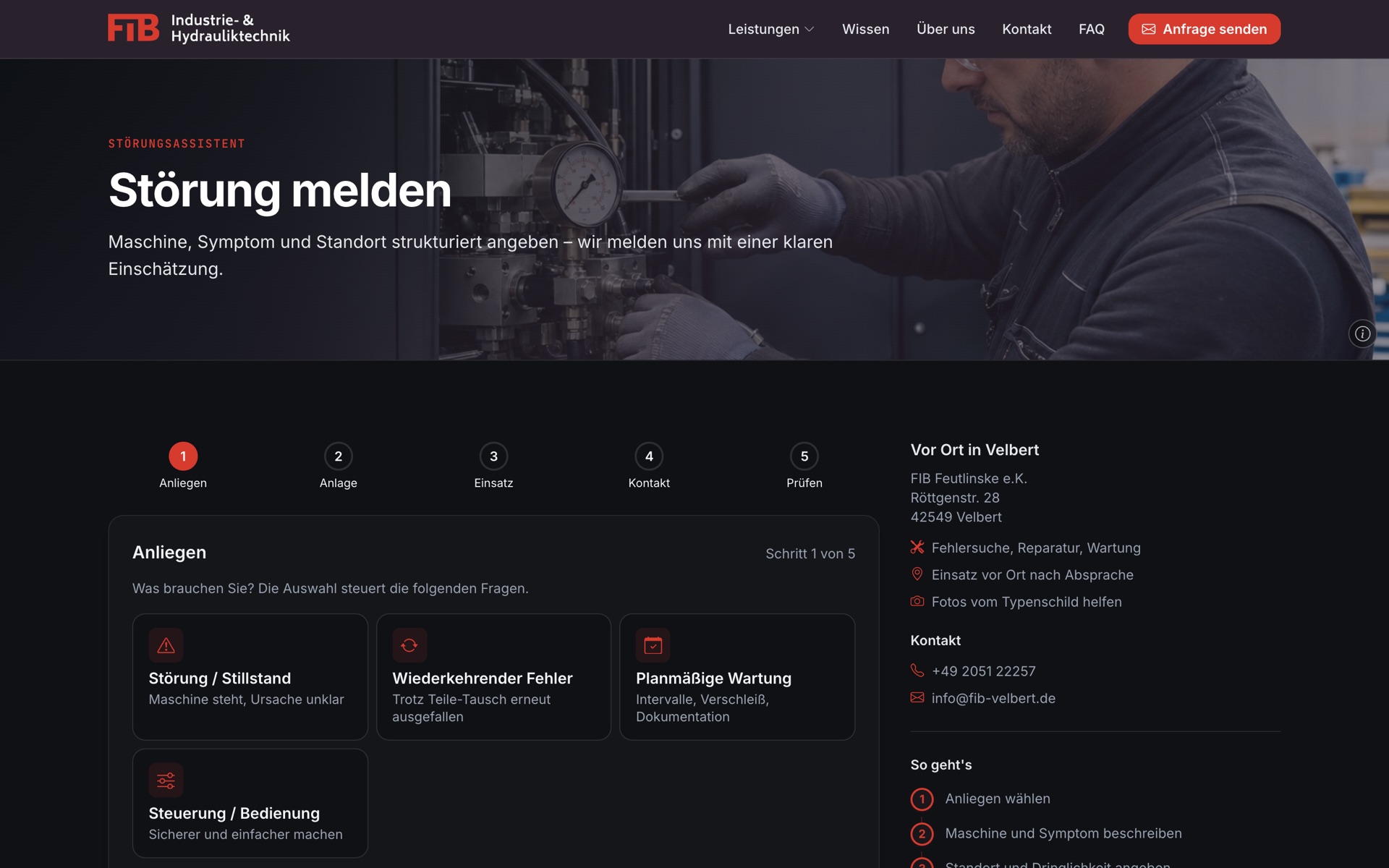 Störungsassistent