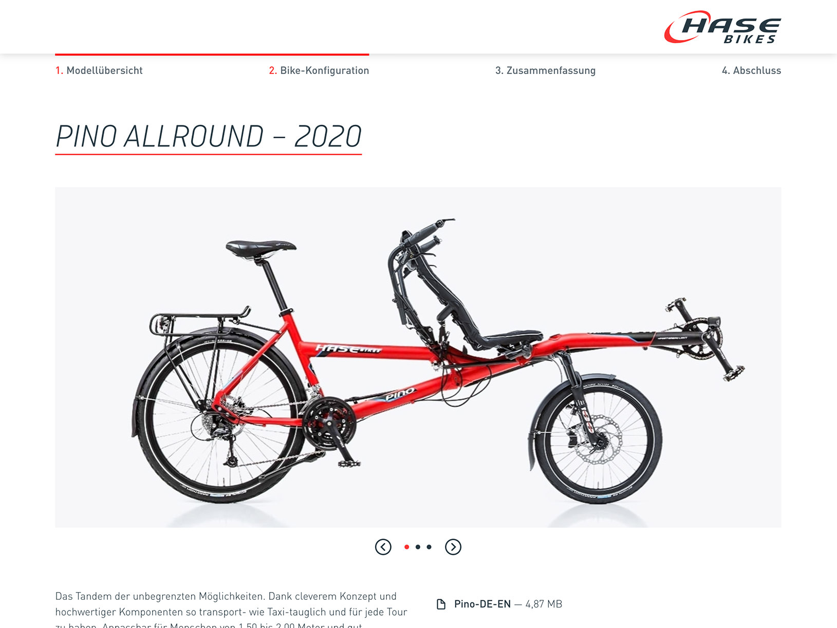 Bike-Konfiguration