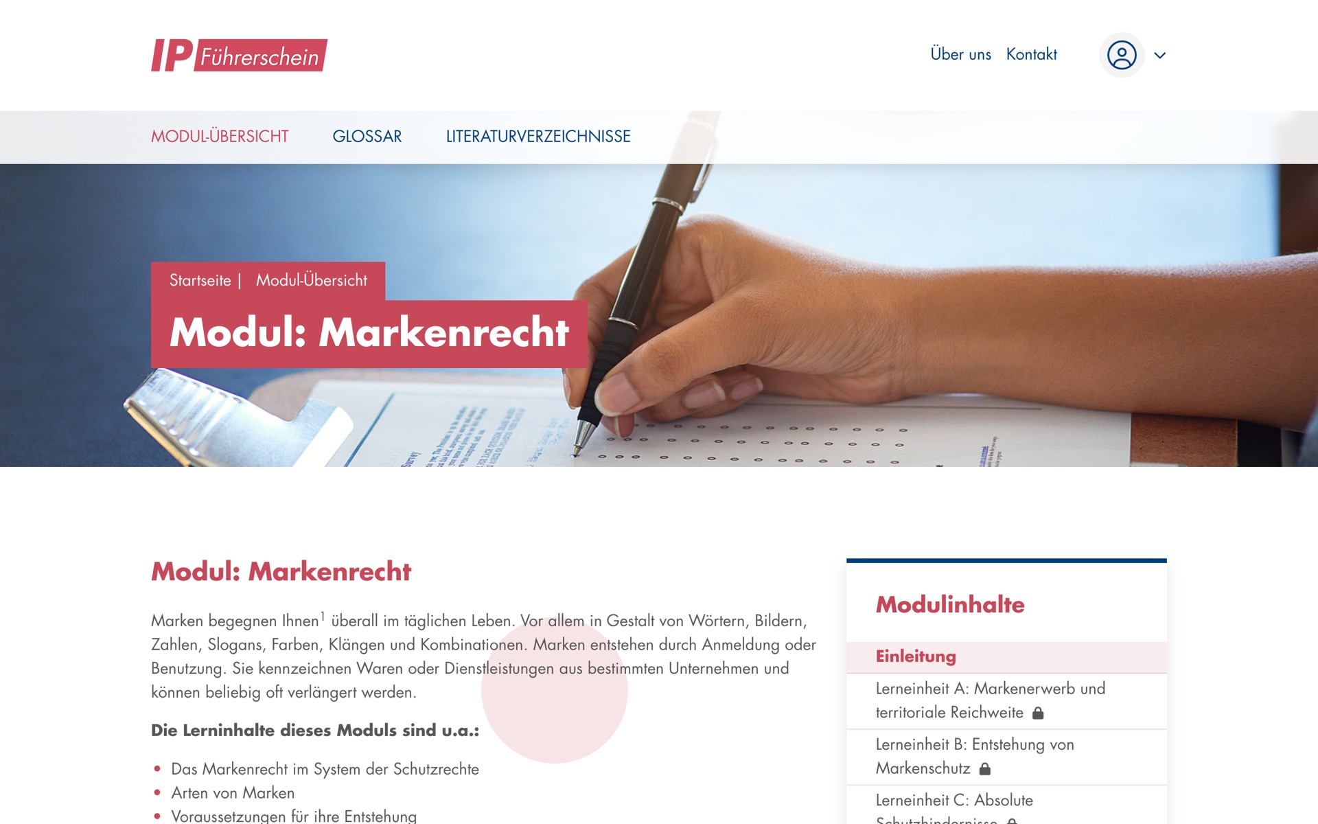 Modul Markenrecht